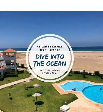 Seaside Poolside Apartment Asilah Exterior foto